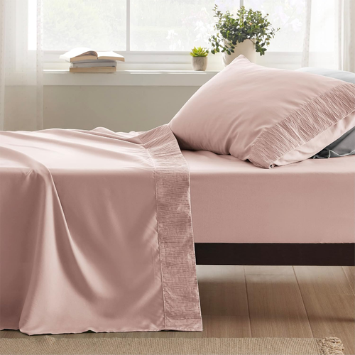 Twin Sheets Set - 3 Pieces Soft Twin Bed Sheets - Breathable & Cooling - Hotel L - Picture 2 of 7