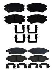 Front and Rear Ceramic Brake Pads Kit ACDelco for Chevy Camaro 3.6L V6 2010-2015