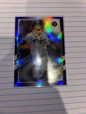2021 Topps Chrome NPB TAKUMU NAKANO Japanese Rookie RC Purple Refractor SP /299