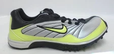 Nike Women's Waffle V Jana Silver and Yellow Cross-Country Shoes - Size W 6