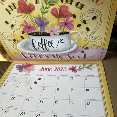 2023-lang-coffee-by-lorilynn-simms-deluxe-wall-calendar-ebay