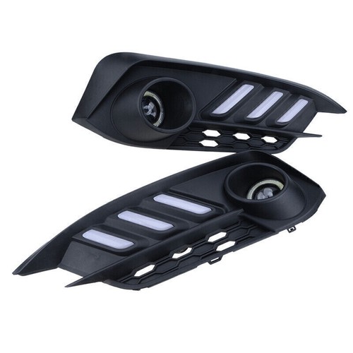For 2016-2018 Honda Civic DRL LED Daytime Running light Fog Lamps Turn Signal - Picture 8 of 10