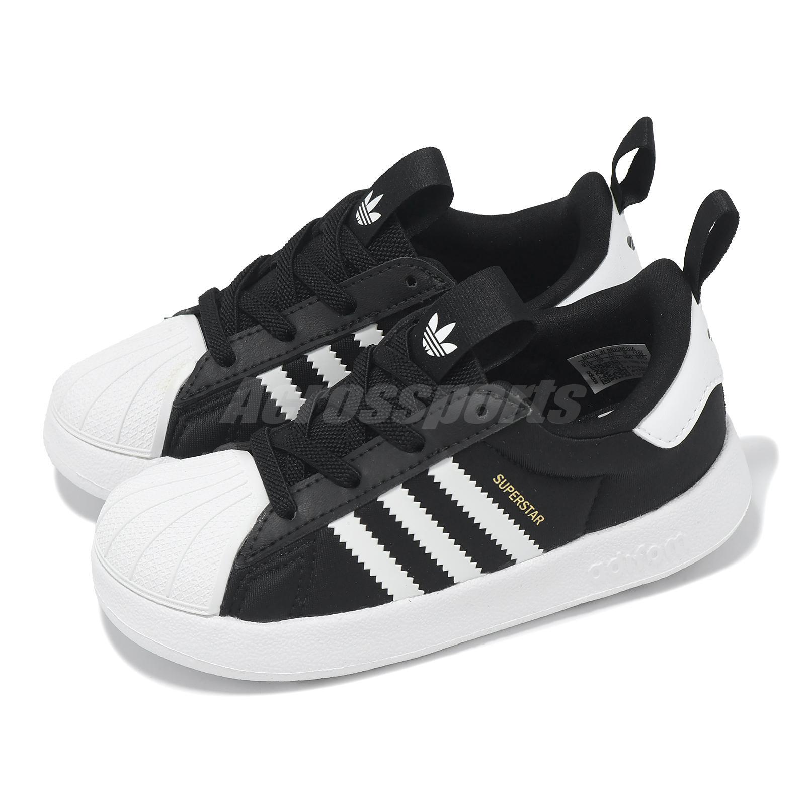 adidas Originals AdiFOM Superstar 360 I Черно-белый Повседневный костюм для малышей IH3504