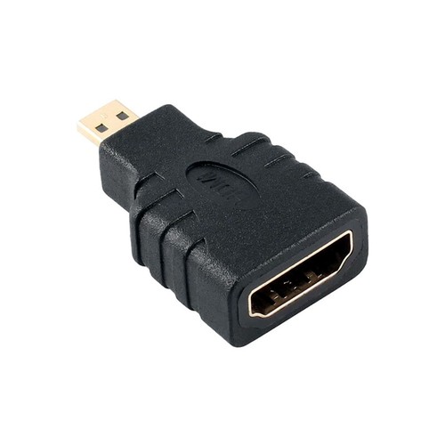 Micro HDMI Male to HDMI Female Adapter Adaptor Converter Changer Socket - Picture 2 of 5