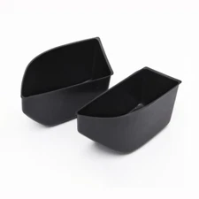 For Honda Accord 8th 2008-2012 ABS Black Car Door Storage Box Cover Trim