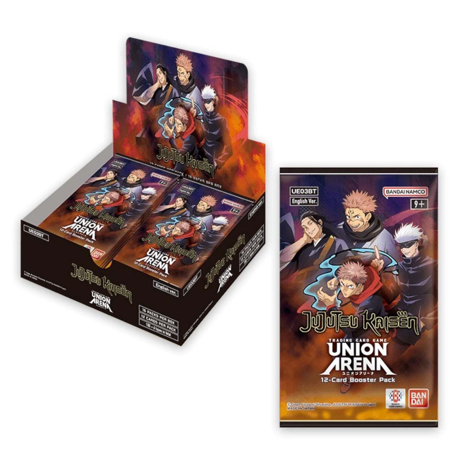 Full Metal Alchemist Union Arena TCG Gintama Booster Box, Hobbies
