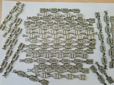 117 TE Connectivity, Faston 0,375 unisolierter Spatenstecker, 9,53 x 1,19 mm Lasche