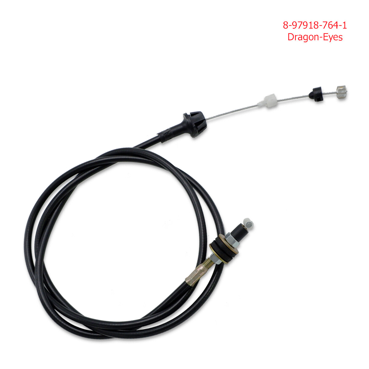 Accelerator Throttle Cable Black For Isuzu Dragon-Eyes 1997