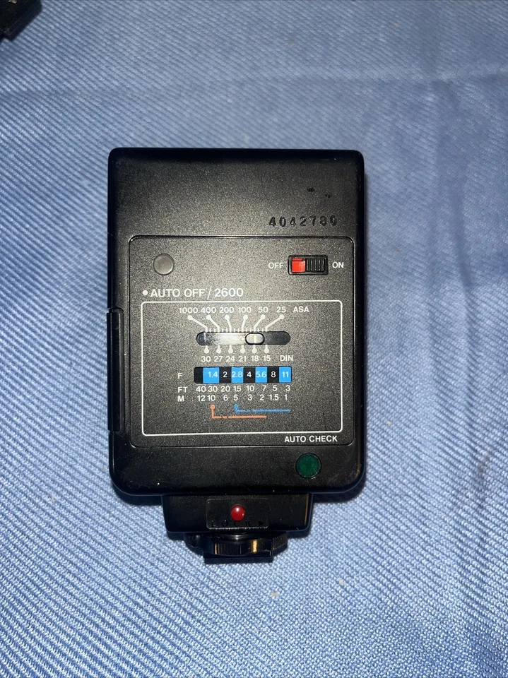 Vivitar 2600 Auto Flash Tested Fully Working Condition - Image 3 of 3