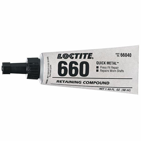 Loctite 660 Retaining Compound Quick Metal Press Fit Repair 1.69 Oz 50