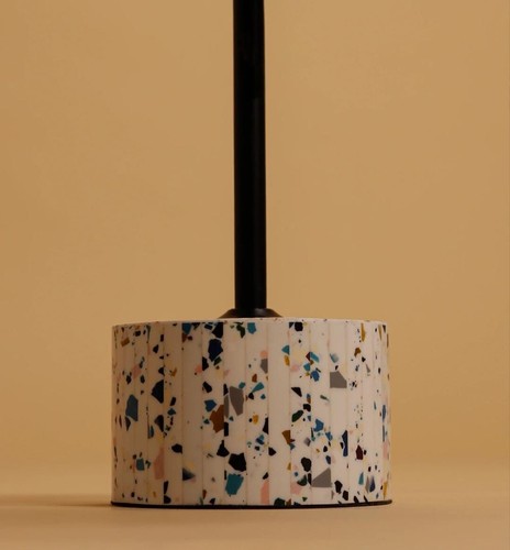 Colourful Terrazzo Drink Table, End Table, Latest Design Using Resin And Wood - Picture 5 of 6
