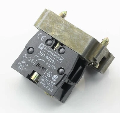 Telemecanique ZB2-BZ101 61430 Contact Switch Control Button Body Ex-RAF Stock