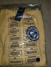 NWT Abercrombie  Fitch Women Pullover Embroidered Logo Hoodie Yellow Large