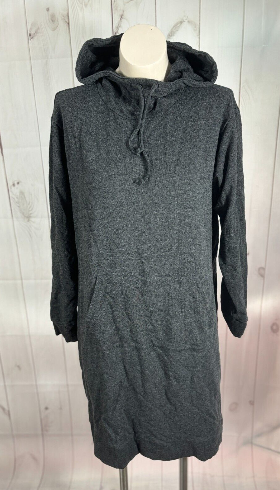 Torrid Solid Gray Mini French Terry Sweatshirt Ho… - image 5