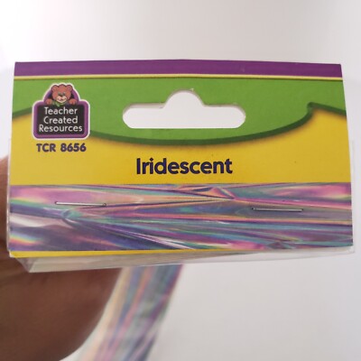 Teacher Iridescent Colorful Border Trim | 35 ft | Classroom Decor 
