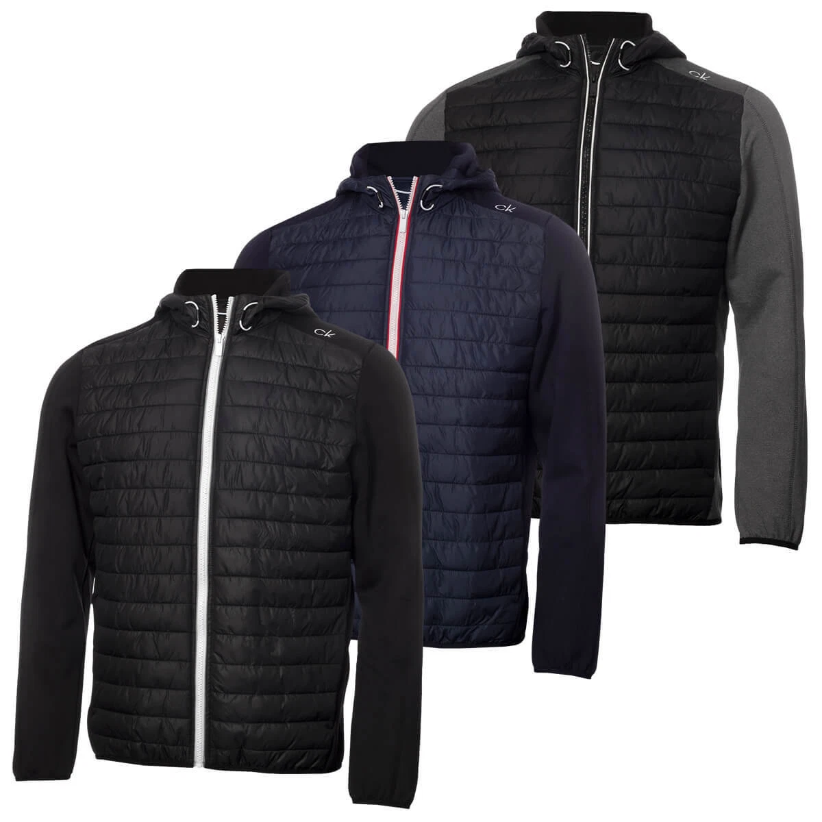 calvin klein men's hybrid jacket