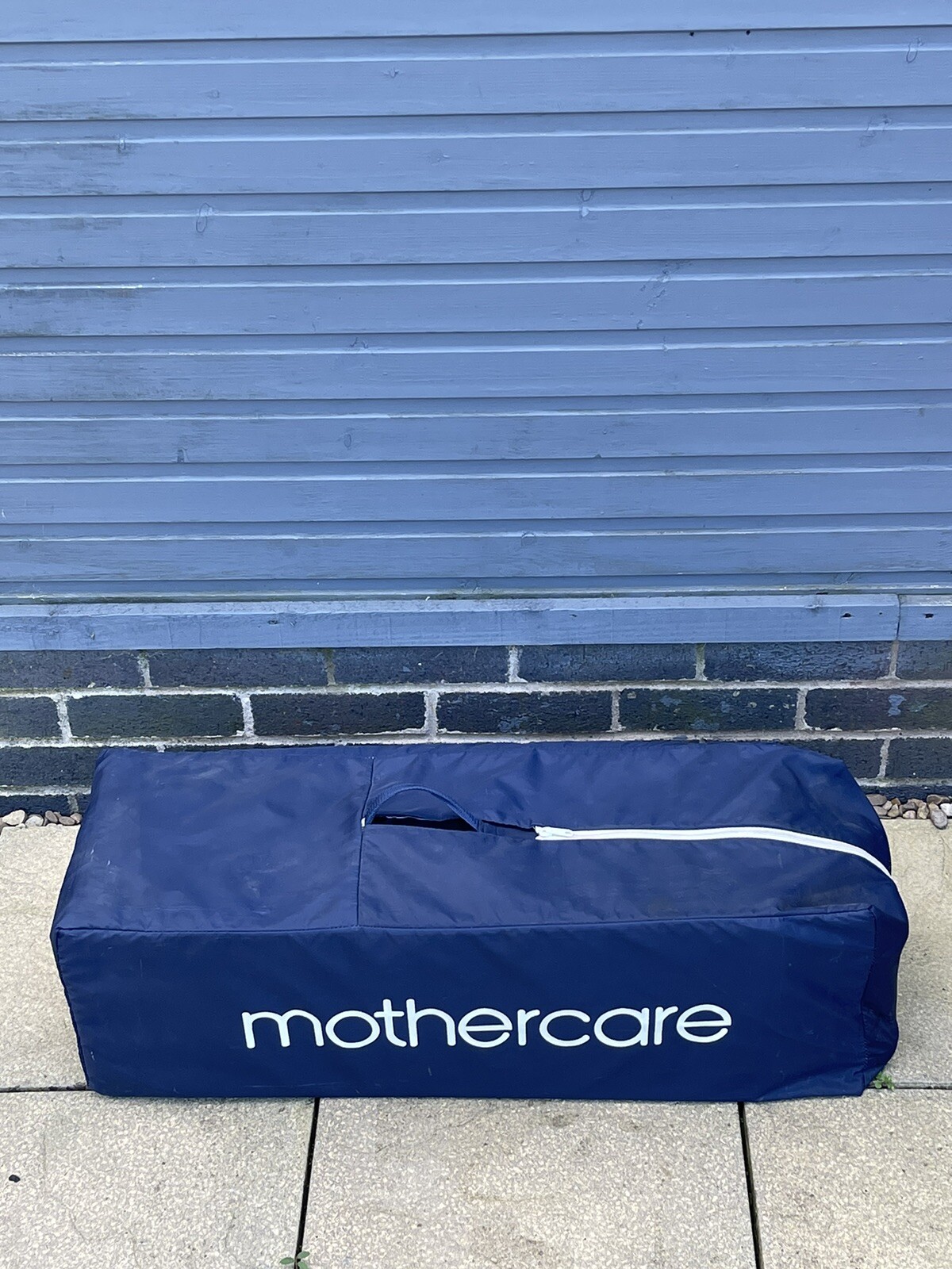 Mothercare Travel Cot and Playpenblue tartan design eBay