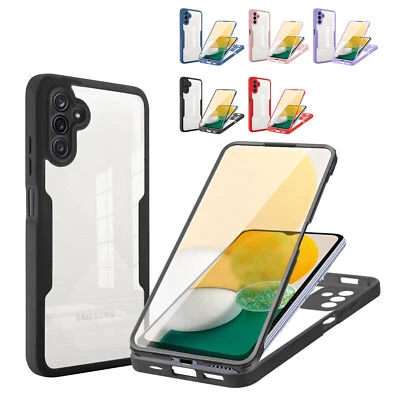 BETTERFON 360° Grad Hülle für Samsung Galaxy A13 5G /A04/A04s Handyhülle mit Displayschutz