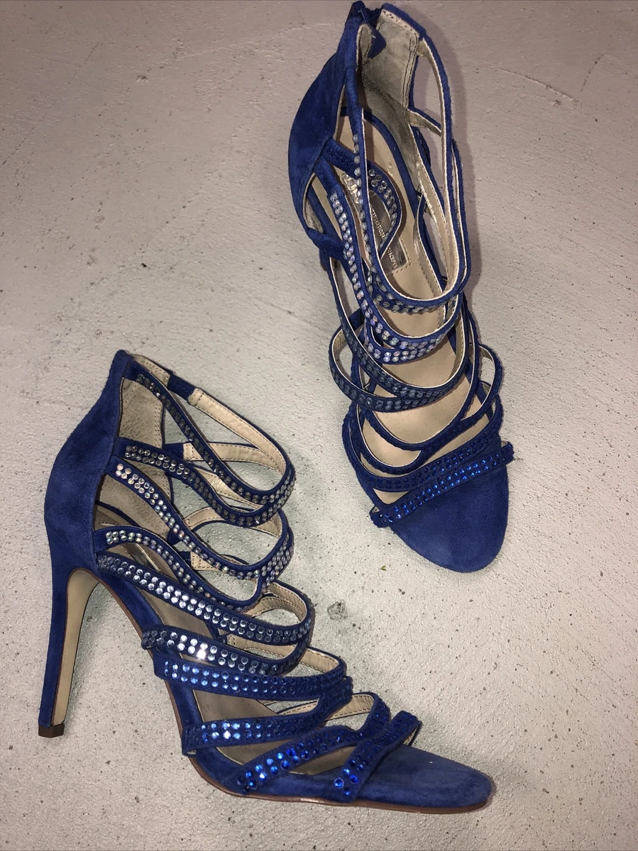 Ombre blue shop heels