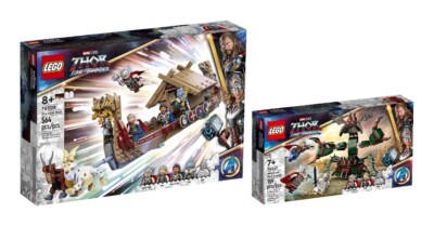 LEGO 76207, 76208 - Thor Love and Thunder: Attack on New Asgard