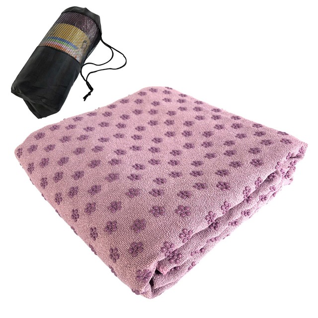 non slip hot yoga mat towel