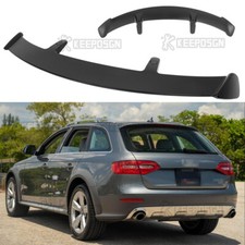 Matte Black 52" Rear Roof Trunk Spoiler Wing Lip For Audi A4 B8 Estate 2008-2016