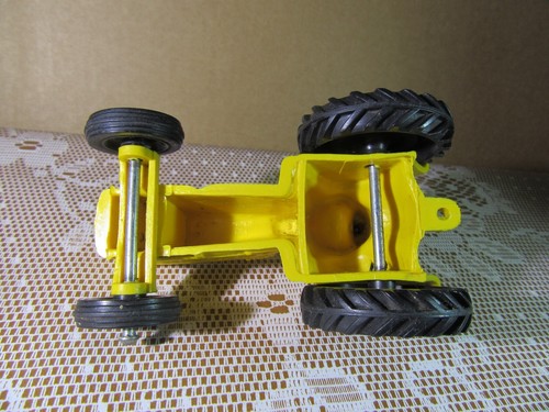 972X Vintage 1965 Tomte Lardal 19 Norway Fordson Tractor Farming Yellow 1:20 - Picture 5 of 11
