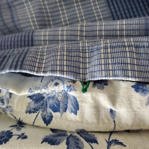 Vintage Tommy Hilfiger Duvet Cover, Floral Print, White And Blue. Queen... - Picture 14 of 18