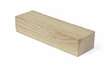 White Ash Knife Scale 5x 1-1/2x 1 Woodturning Blank- Free US Shipping