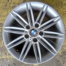 2008-2014 BMW 1 SERIES E87 M SPORT 17H2 FRONT ALLOY WHEEL 7Jx 17" 8036937 #3