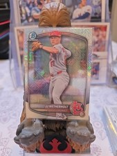 JJ WETHERHOLT RC 2025 Bowman Chrome Mojo & Base #BDC-145 Cardinals ROOKIE!