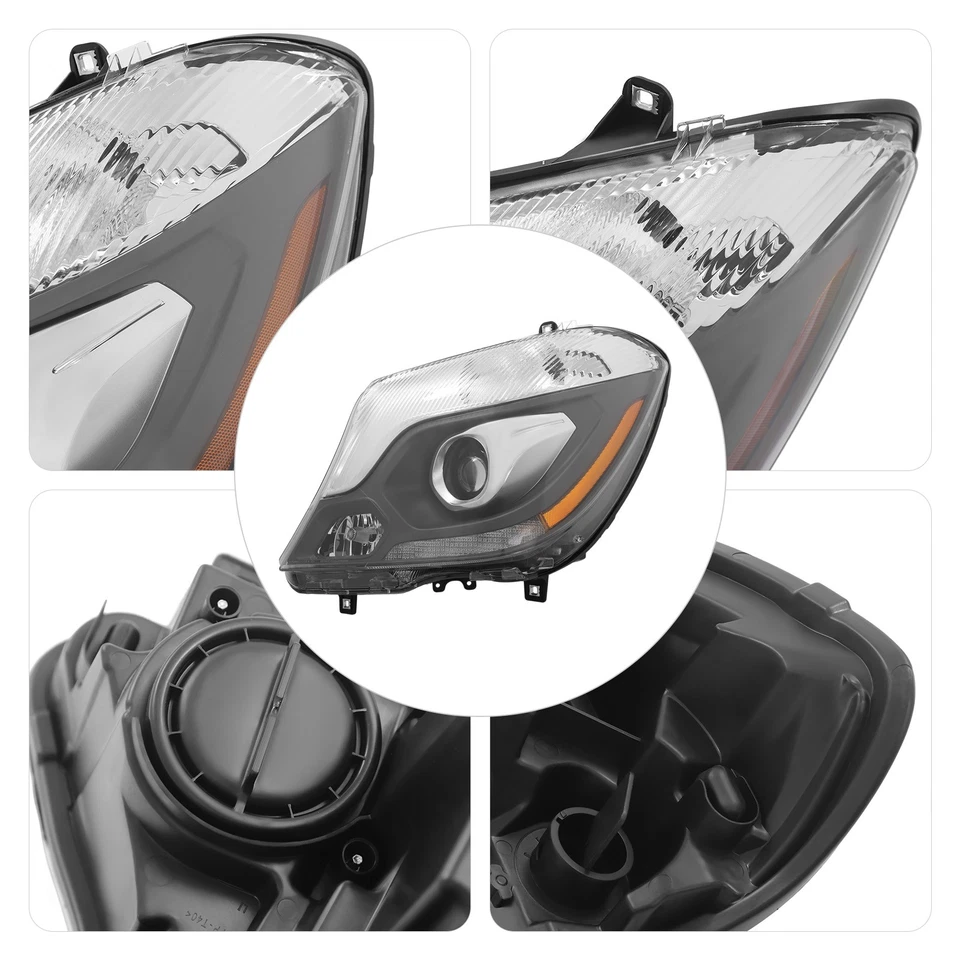 Left For 2014-2018 Freightliner,Mercedes Sprinter 2500 3500 Headlight w/ LED DRL Foto 4 de 4