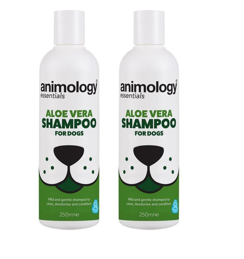 Animology Essentials Aloe Vera Shampoo For Dogs 250ml | 2 Pack
