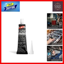 100g Black Silicone Sealant - Easy Application, Heat and Water Resistant for DIY