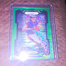Panini Prizm 2023 - Zay Flowers Rookie Card #307 Baltimore Ravens NFL. rookie card picture