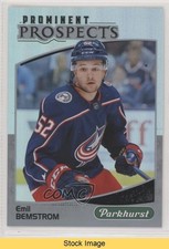 2019-20 Upper Deck Parkhurst Prominent Prospects Emil Bemstrom #PP-7 READ 6f8