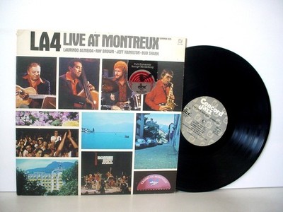 LA4 Live At Montreux DBX Encoded Audiophile LP 1979 CONCORD JAZz Cj-100 Almedia