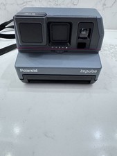 Vintage Polaroid Impulse Gray Instant Film Camera,Working