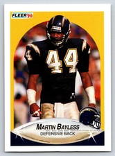 1990 Fleer - Martin Bayless #304 (RC)