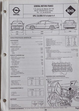 Revue technique Opel CALIBRA