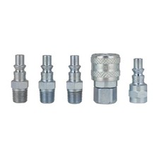 Milton S-213 1/4" NPT A Style Coupler and Plug Kit - 5 Piece