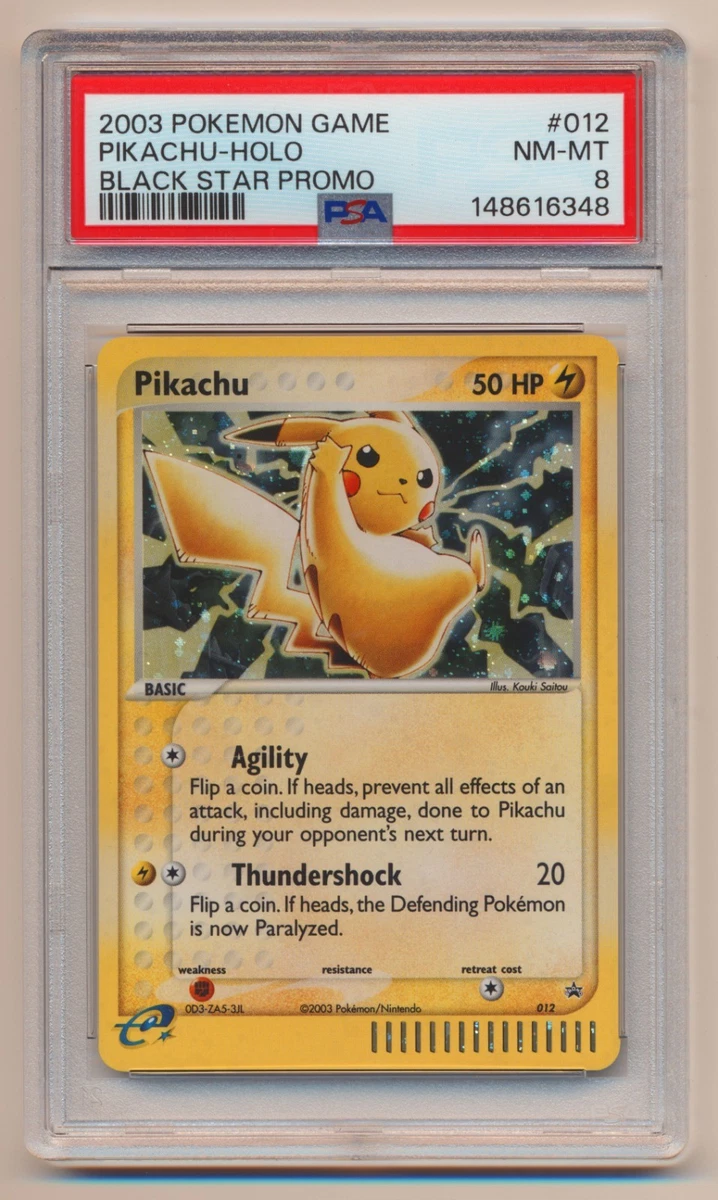 PSA 8 ピカチュウ トレーディングカード PSA8鑑定済〕ピカチュウ【P】{095/DP-P}