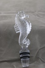 Waterford Crystal Seahorse Wine Bottle Stopper