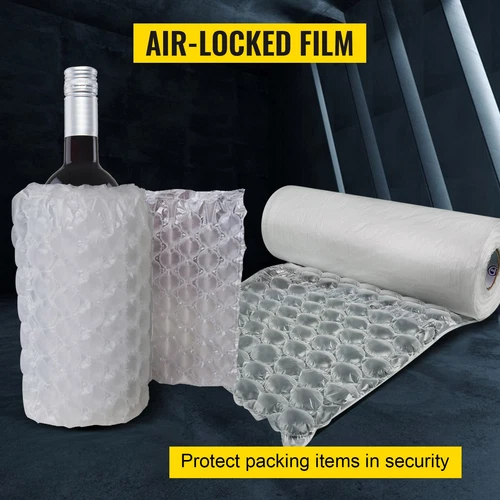 984ft x16" Air Cushion Machine Film Small Bubble Pillow Packaging Padding Roll 1 - Bild 6 von 17