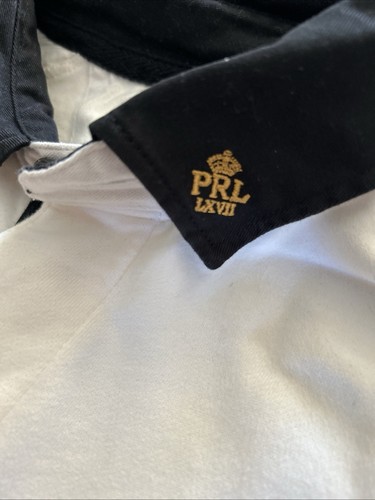 Camisa Polo Ralph Lauren De Colección Para Hombres Rugby Snow Challenge Copa Ajuste Personalizado Larga XL - Imagen 5 de 7