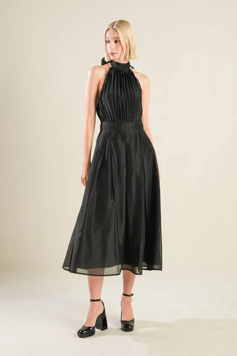 Invitation To Love Woven Midi Dress