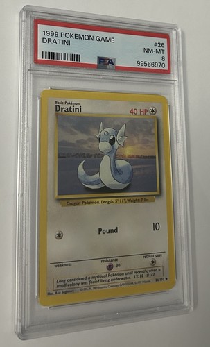 Dratini graded PSA 8 for sale on eBay
