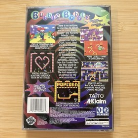 SEGA 💥 Bubble Bobble: Also Featuring Rainbow Islands 💥 Saturn CIB + Reg.