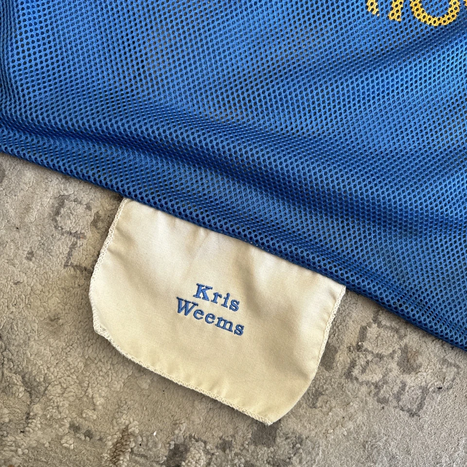 Bolsa de lavandería de malla usada Golden State Warriors edición NBA entrenador asistente Kris Weems Foto 4 de 4