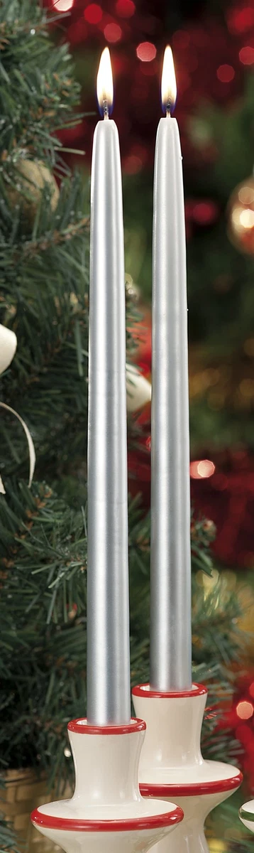 Set di 3 candele a pilastro avorio non profumate, decorazione